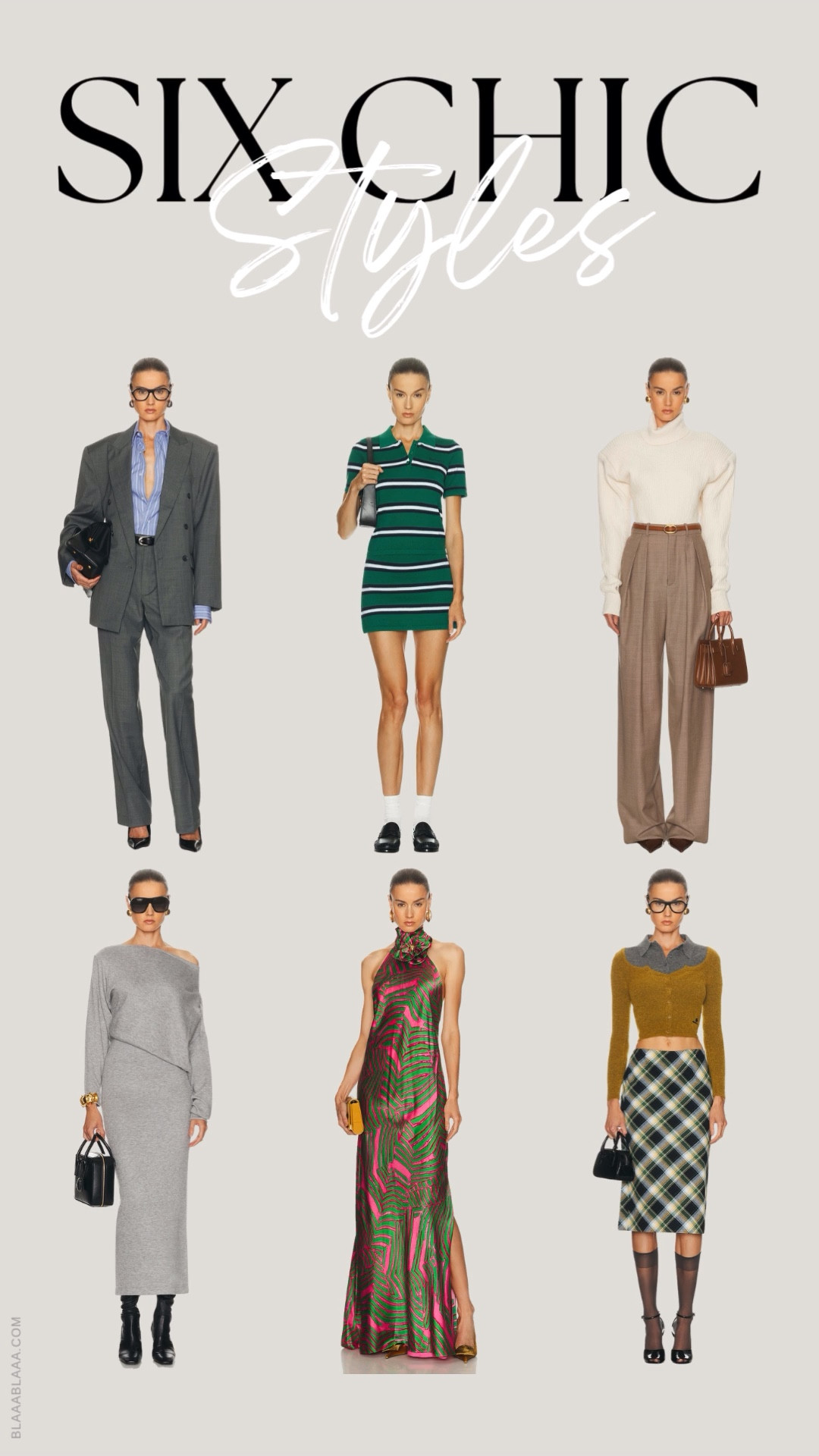 6 Chic Styles 041125 | INSTAGRAM @blaaagram

Hope you enjoyed watching this one and DON'T FORGET to hit that like button, leave a nice little comment and, if you're feeling daring enough, subscribe to the channel ... and follow us on INSTAGRAM too @blaaagram ...

#LTKworkwear #LTKstyletip #LTKVideo