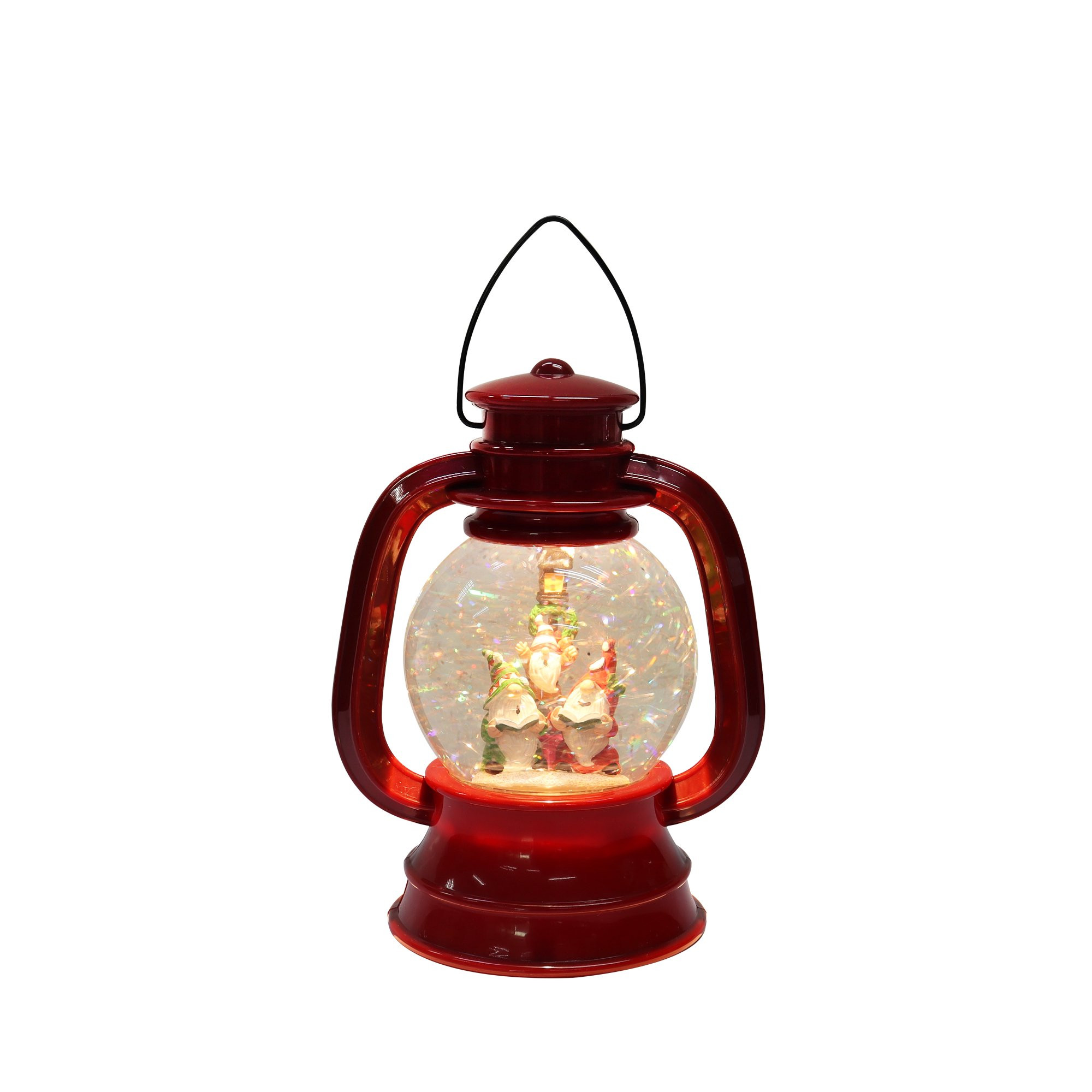 Red Light-Up Gnomes Water Lantern, 7.7 in, by Holiday Time | Walmart (US)