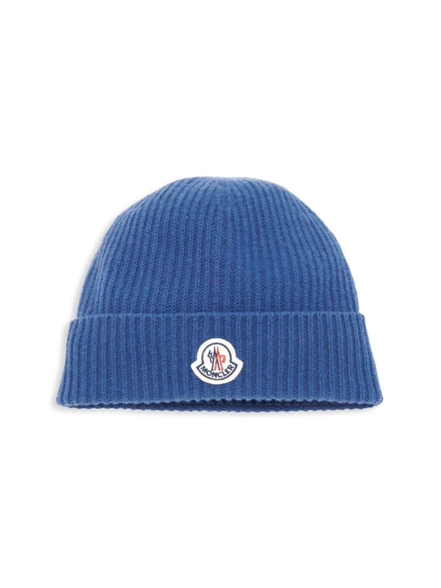 Logo Wool & Cashmere Beanie Hat | Saks Fifth Avenue