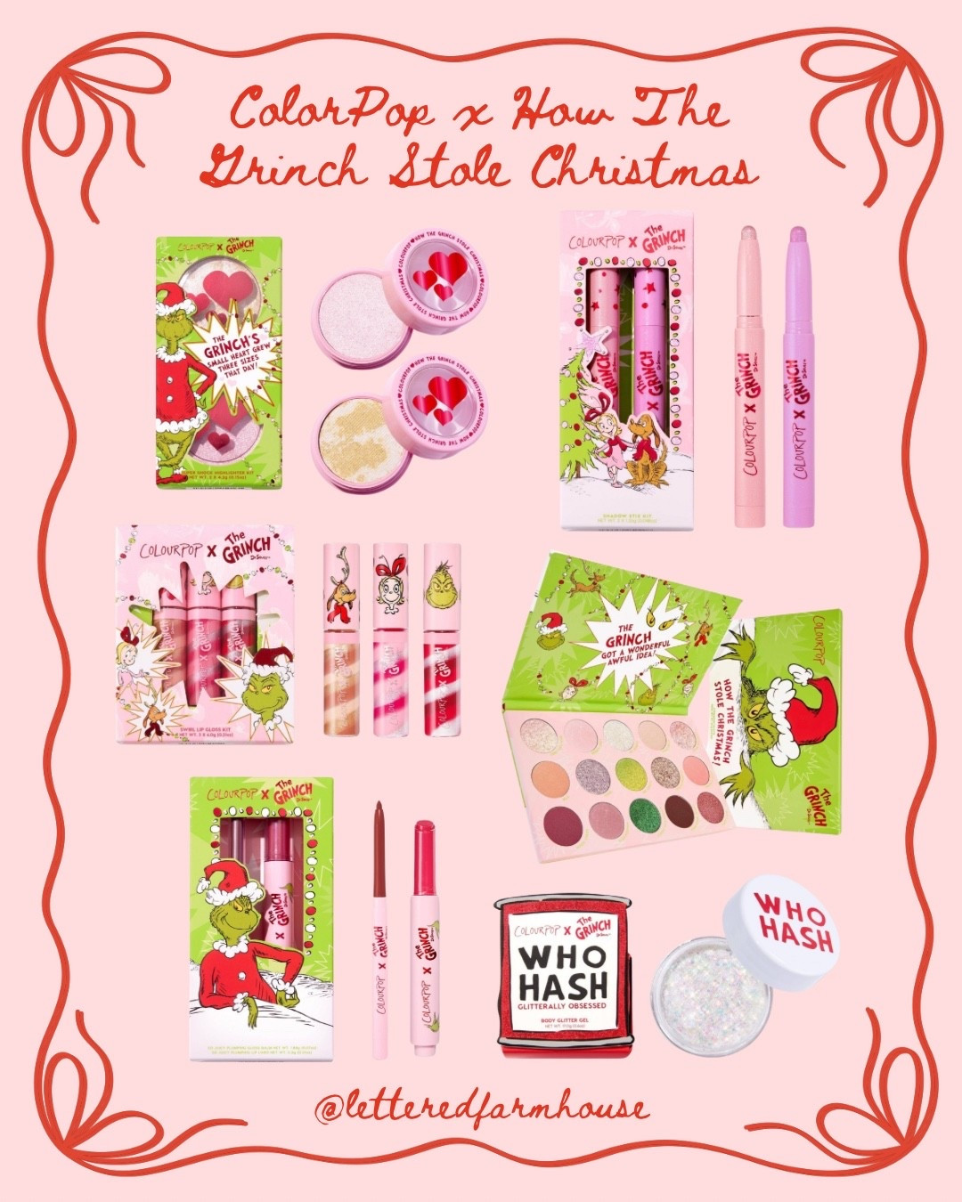 ColourPop x How The Grinch Stole Christmas 

Tween makeup stocking stuffers and teen beauty gifts are trending for Christmas, especially beginner makeup kits, mini makeup under $20, viral lip oils, teen-friendly mascara, aesthetic makeup for teens, and natural clean makeup for tweens. Searches for tween makeup starter kits, makeup bag essentials, beauty stocking stuffers for girls, Sephora and Target makeup gifts, affordable drugstore makeup, Glossier dupes, Rare Beauty dupes, and TikTok-viral teen beauty favorites continue to spike. Perfect for preteen Christmas gift ideas, tween girl aesthetic gifts, holiday makeup stocking stuffers

#LTKHoliday #LTKGiftGuide #LTKBeauty