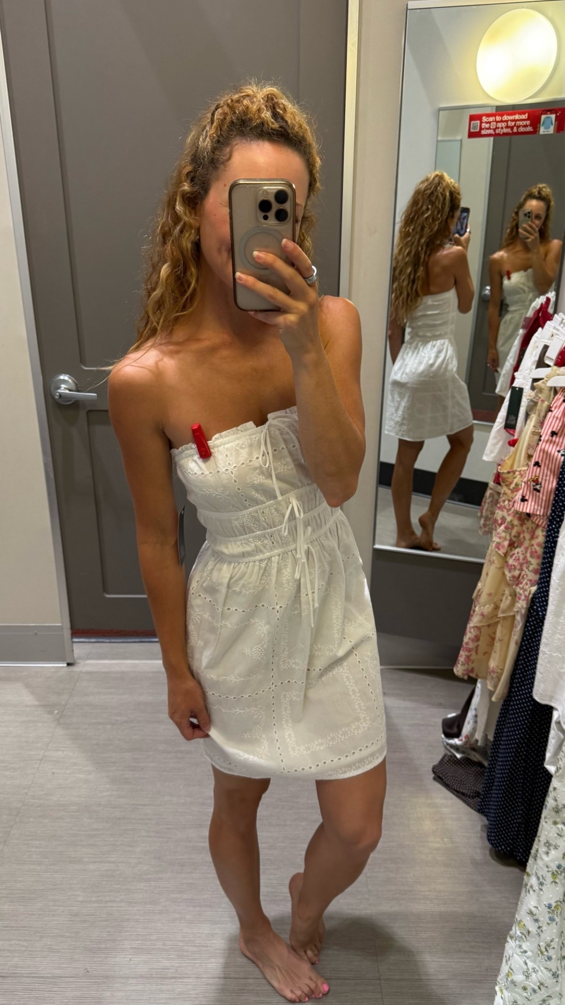 Perfect beach dress!🤍

#LTKootd #LTKPetite #LTKSaleAlert