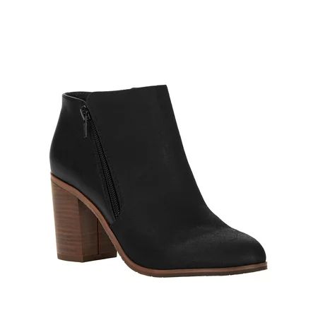 Melrose Ave Women's Hot Gossip Vegan Booties | Walmart (US)