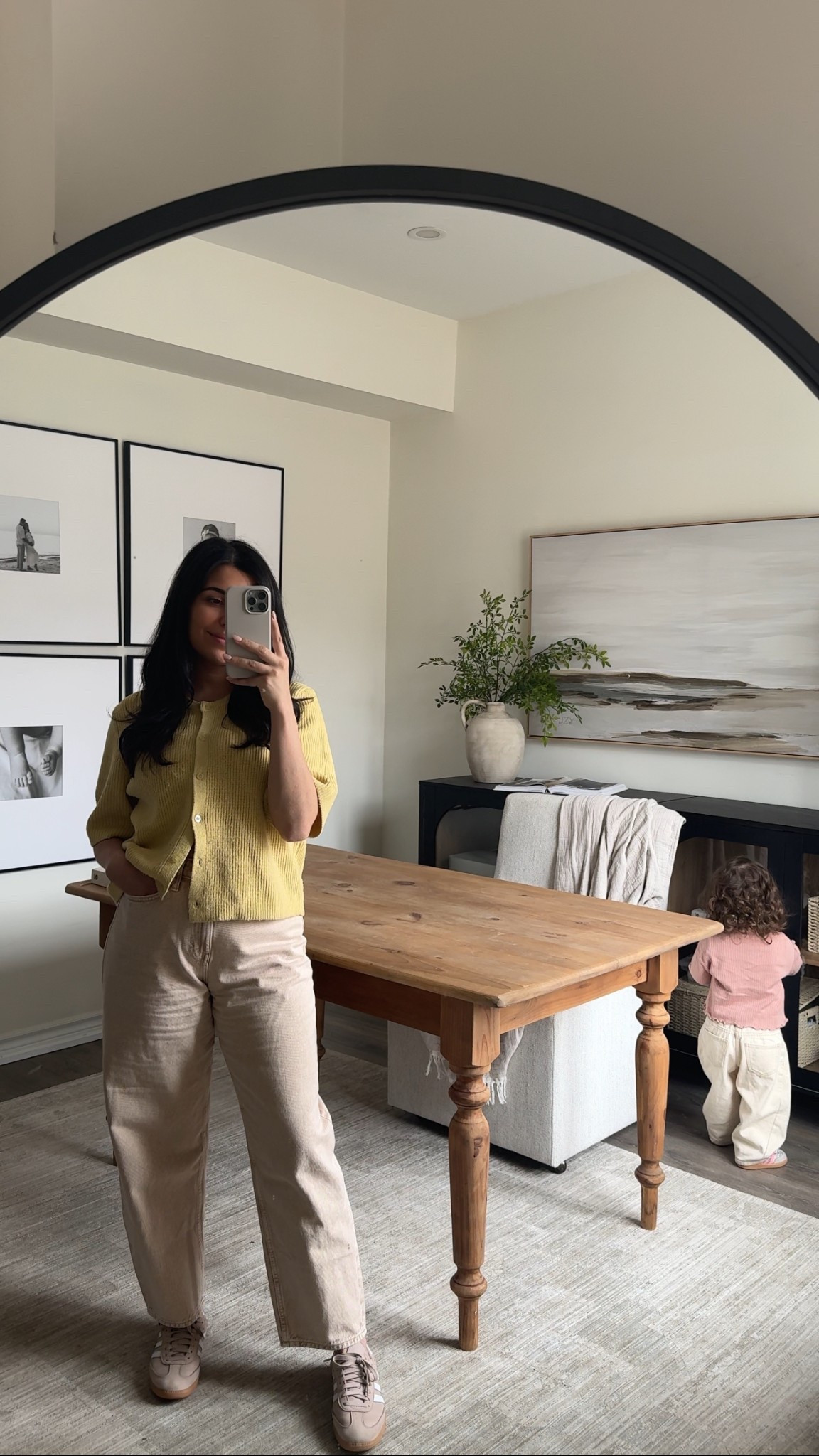 mama & mini matching barrel denim and this is the best we’re going to get of us both in the same picture now that she’s a toddler 🤪

#LTKspring #LTKbaby #LTKkids