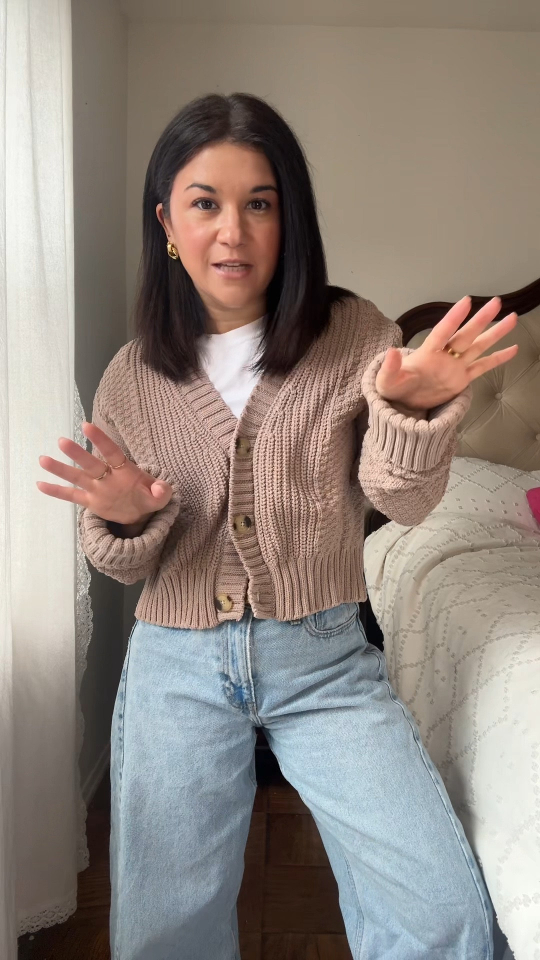 what i’m wearing: lunch + coffee in nyc…my cardi is on major sale right now!

#LTKPetite #LTKSaleAlert #LTKootd