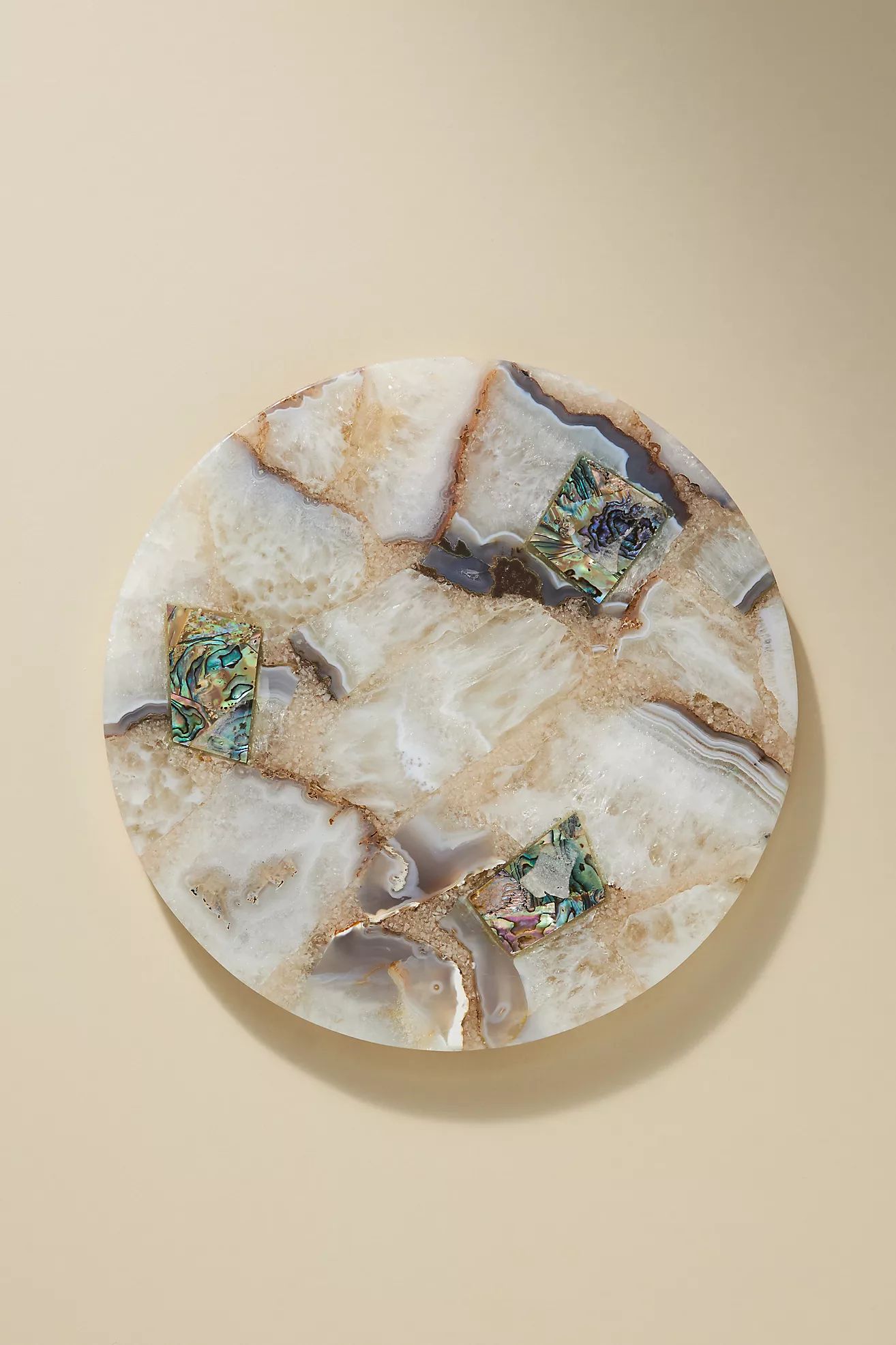 Naomi Mother-of-Pearl Bar Serving Board | Anthropologie (US)