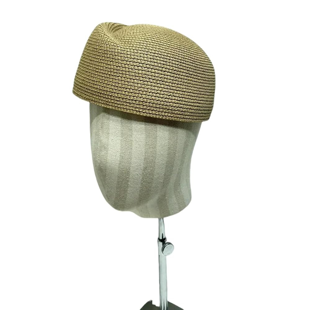 XYNM Straw Summer Fedora Hat for Women - Vintage Beret, Breathable Sun Hat, Outdoor Beach, Weddin... | Amazon (UK)