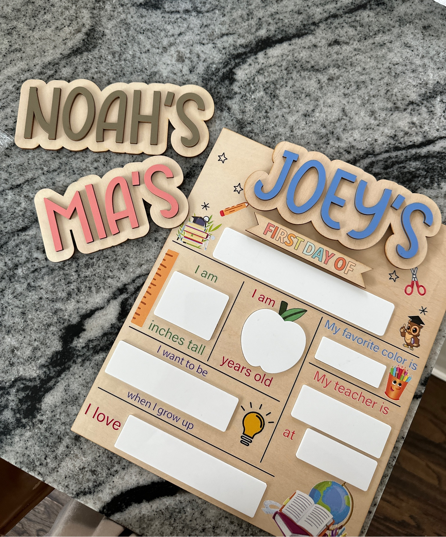 First Day of School Sign 

#LTKKids #LTKFamily #LTKBacktoSchool