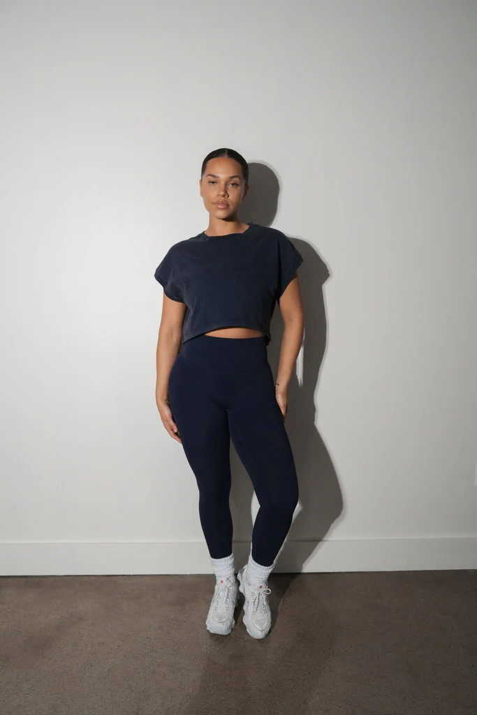 Vitality Retro® Boxy Tee - Oxford Washed | Vitality
