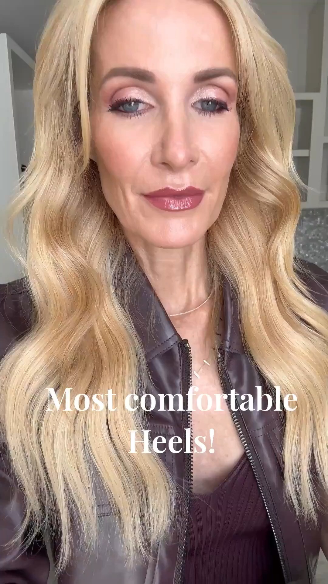 These Dolce Vita heels are officially my most comfortable heels — the low heel, stretchy mesh, and chic pointy toe make them stylish and shockingly easy to walk in. The leopard print is stunning, but the black pair goes with everything, so you truly can’t go wrong. If you want more options, I shared my top nine most comfortable shoes in a recent YouTube video. I’m wearing the black pair here! 

 

#LTKHoliday #LTKOver40 #LTKFindsUnder100