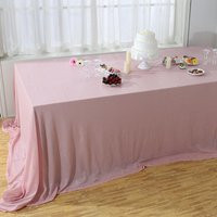Pink Sequin Wedding Tablecloth 60 By 102 Inch Rectangular Polyester Cloth, Shiny Quality For Special Event Or Party | Etsy (US)