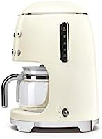 Smeg Retro Style Coffee Maker Machine, 17.3 x 12.8 x 11.3, Cream | Amazon (US)