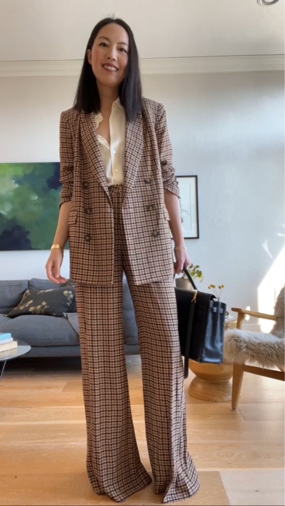 Work outfit ✨ Workwear

L’agence plaid blazer
L’Agence plaid wide-leg pants
Theory silk blouse

On sale!

#LTKsalealert #LTKworkwear #LTKCyberweek