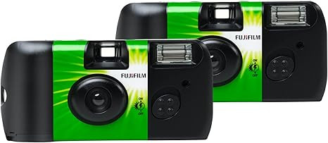 Fujifilm QuickSnap Flash 400 One-Time-Use Camera -2 Pack | Amazon (US)