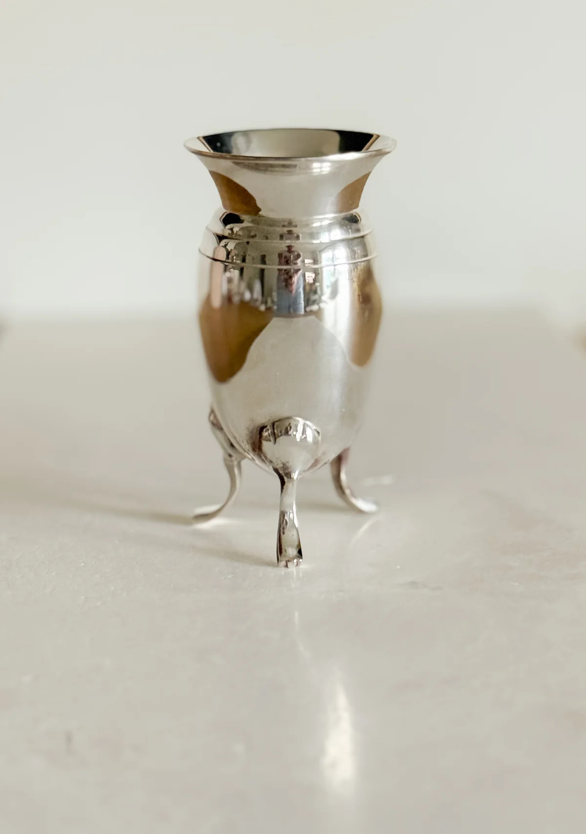 Queen Anne's Silver Bud Vases | Cottage and Key