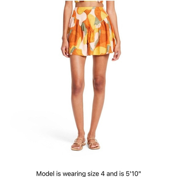 Fe Noel x target paint print skirt | Poshmark