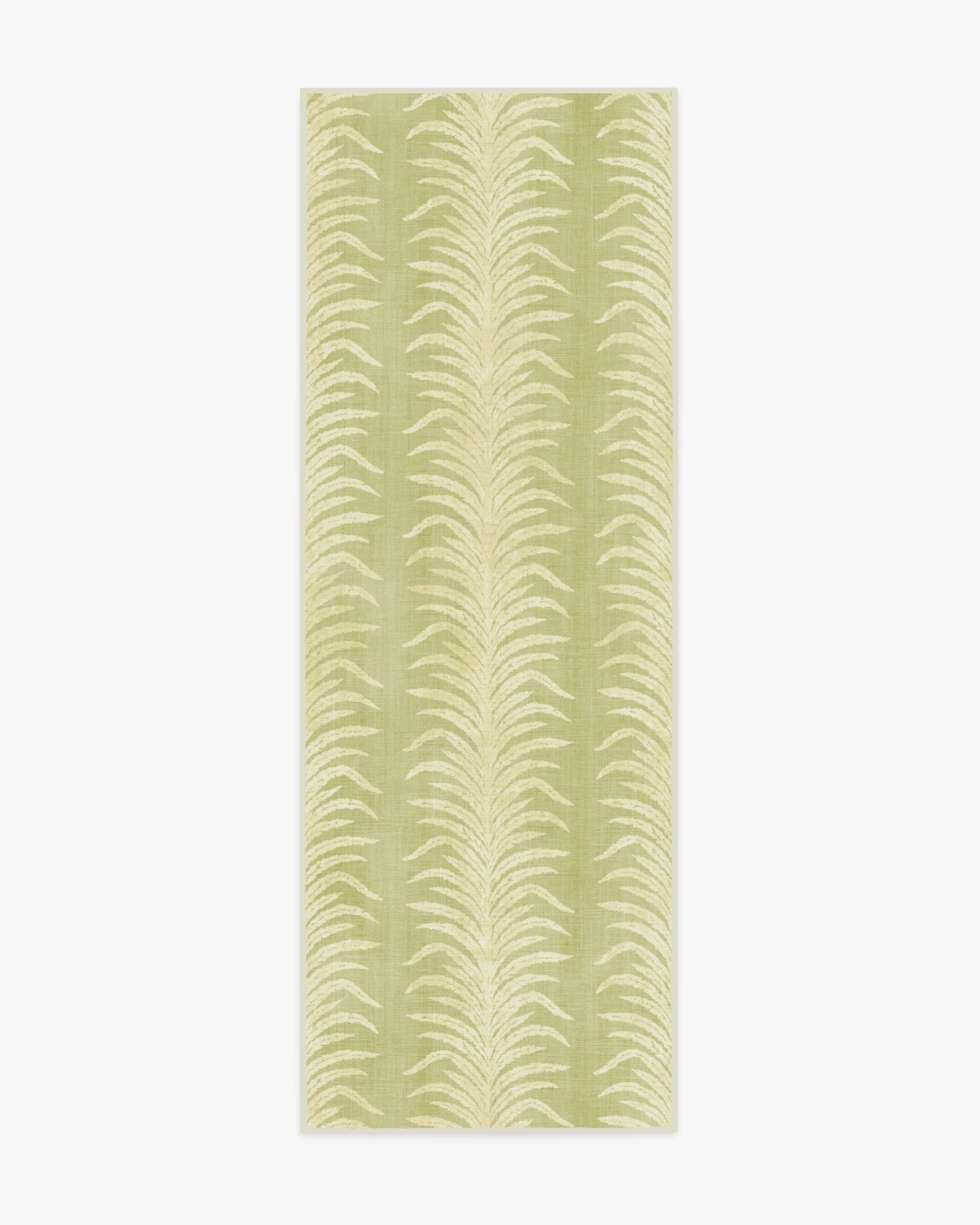 Sanderson Tree Fern Matcha Green Rug | Ruggable US | Ruggable