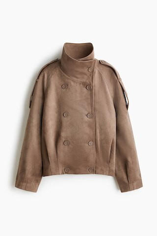Zweireihige Jacke mit Trichterkragen | H&M (DE, AT, CH, NL, FI)