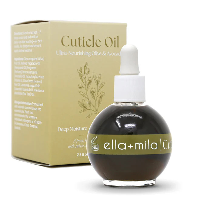 Ultra-Nourishing Olive & Avocado Cuticle Oil | ella+mila