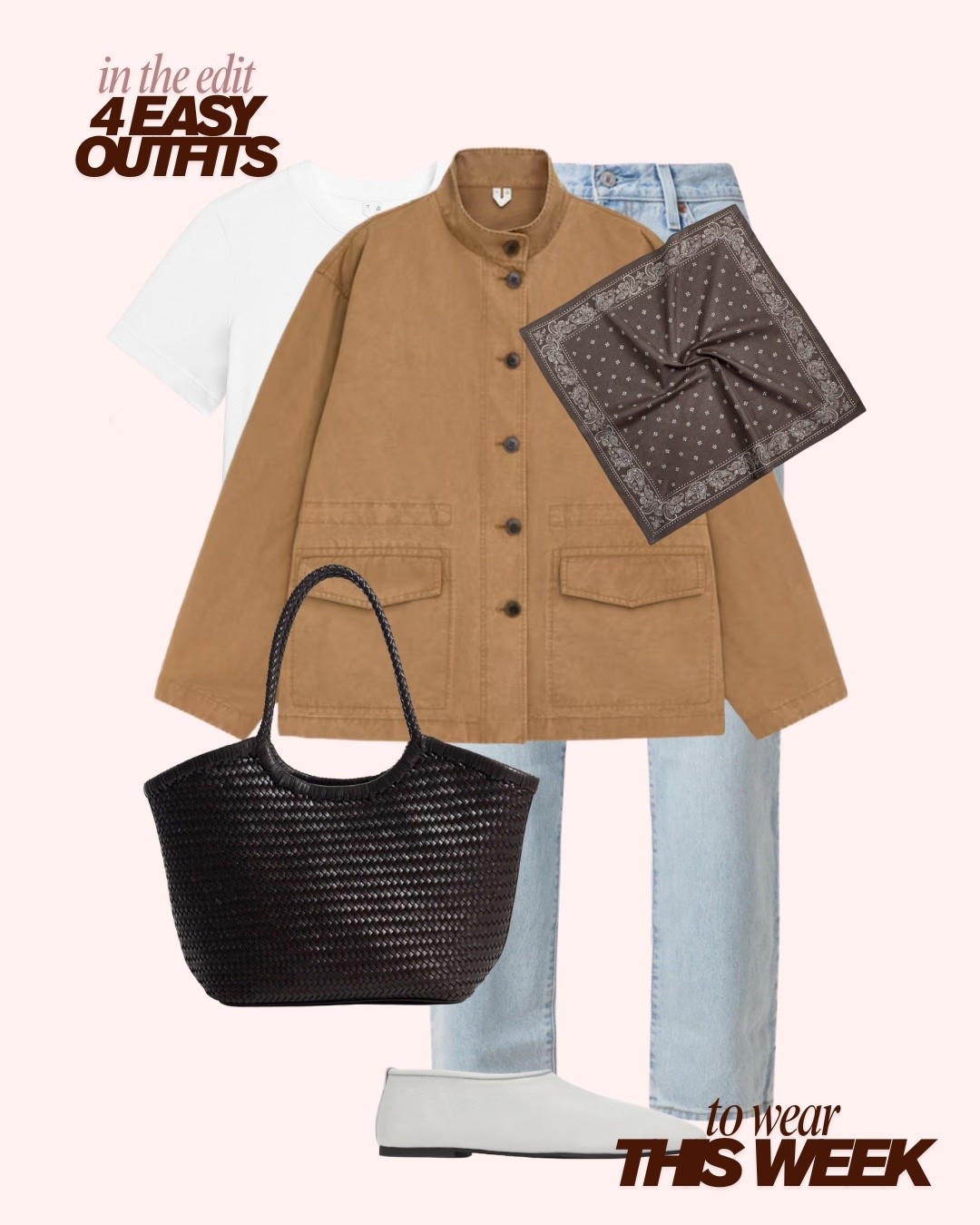 Spring outfits

Jeans 
Jacket 
Ballet flats 

#LTKireland #LTKspring #LTKeurope