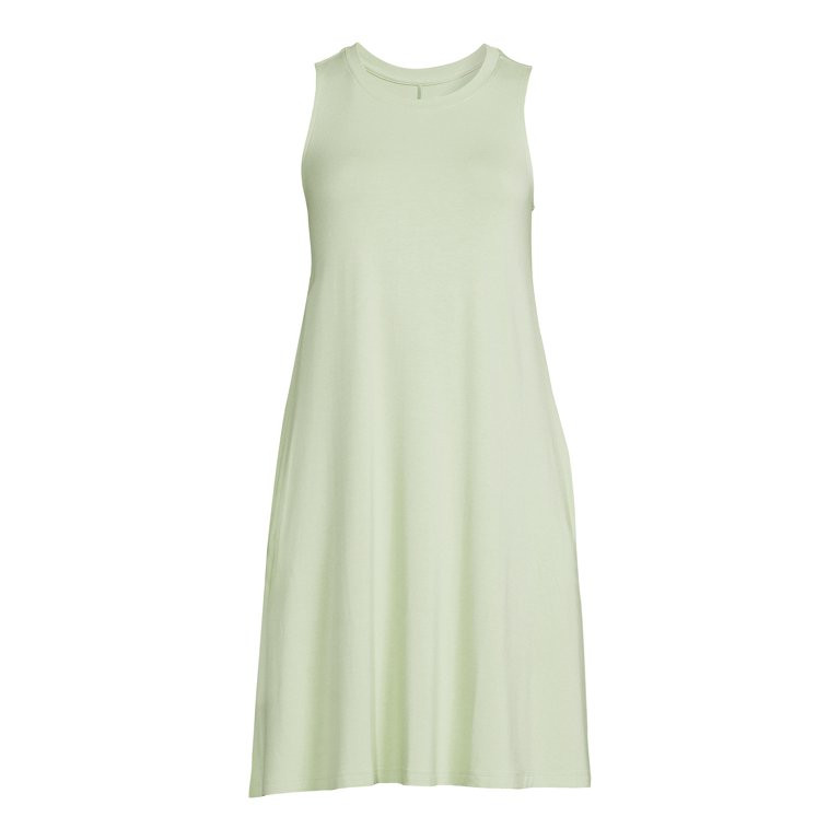 Time and Tru Women's Sleeveless Knit Dress - Walmart.com | Walmart (US)