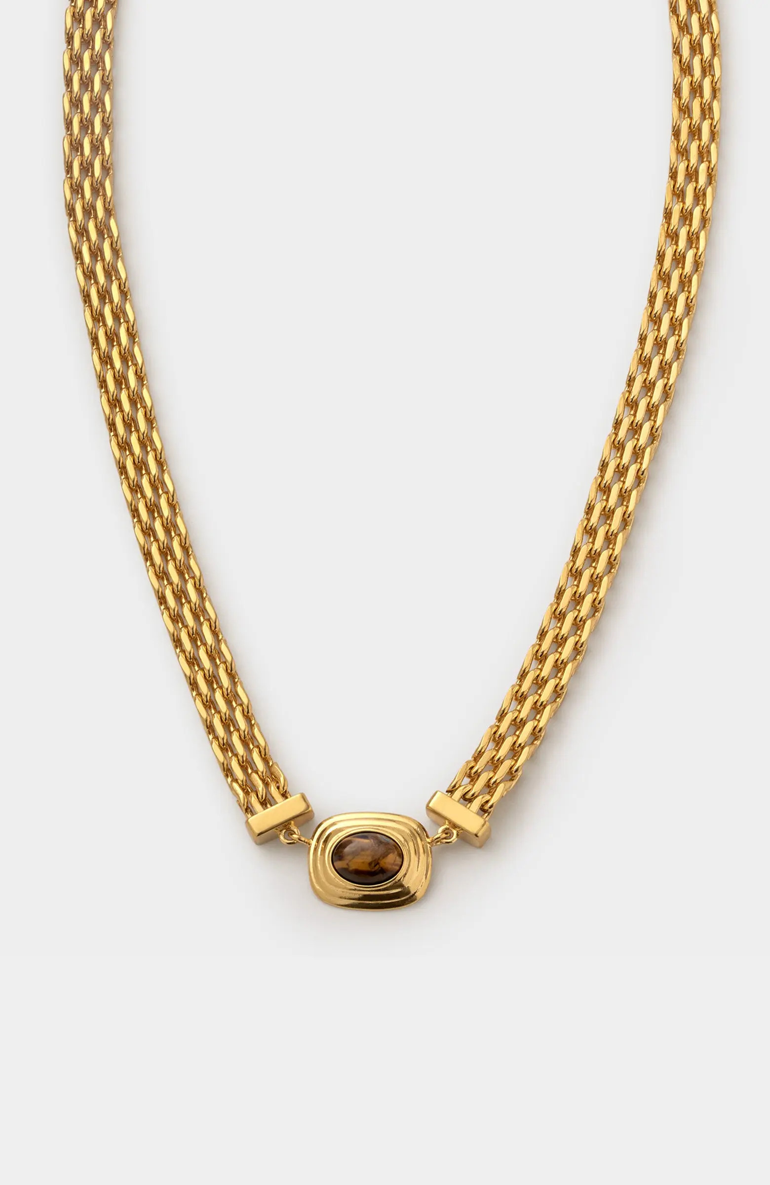 Katie Loxton Tiger'S Eye Button Necklace (Women) | Nordstrom | Nordstrom