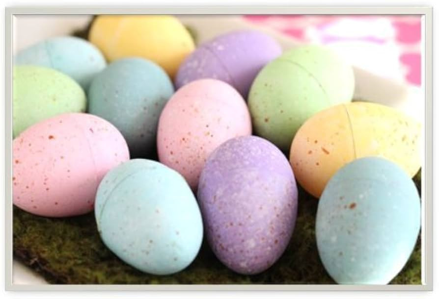 Easter Egg Shaped Sidewalk Chalk, 6 Piece (Pack of 2) | Amazon (US)