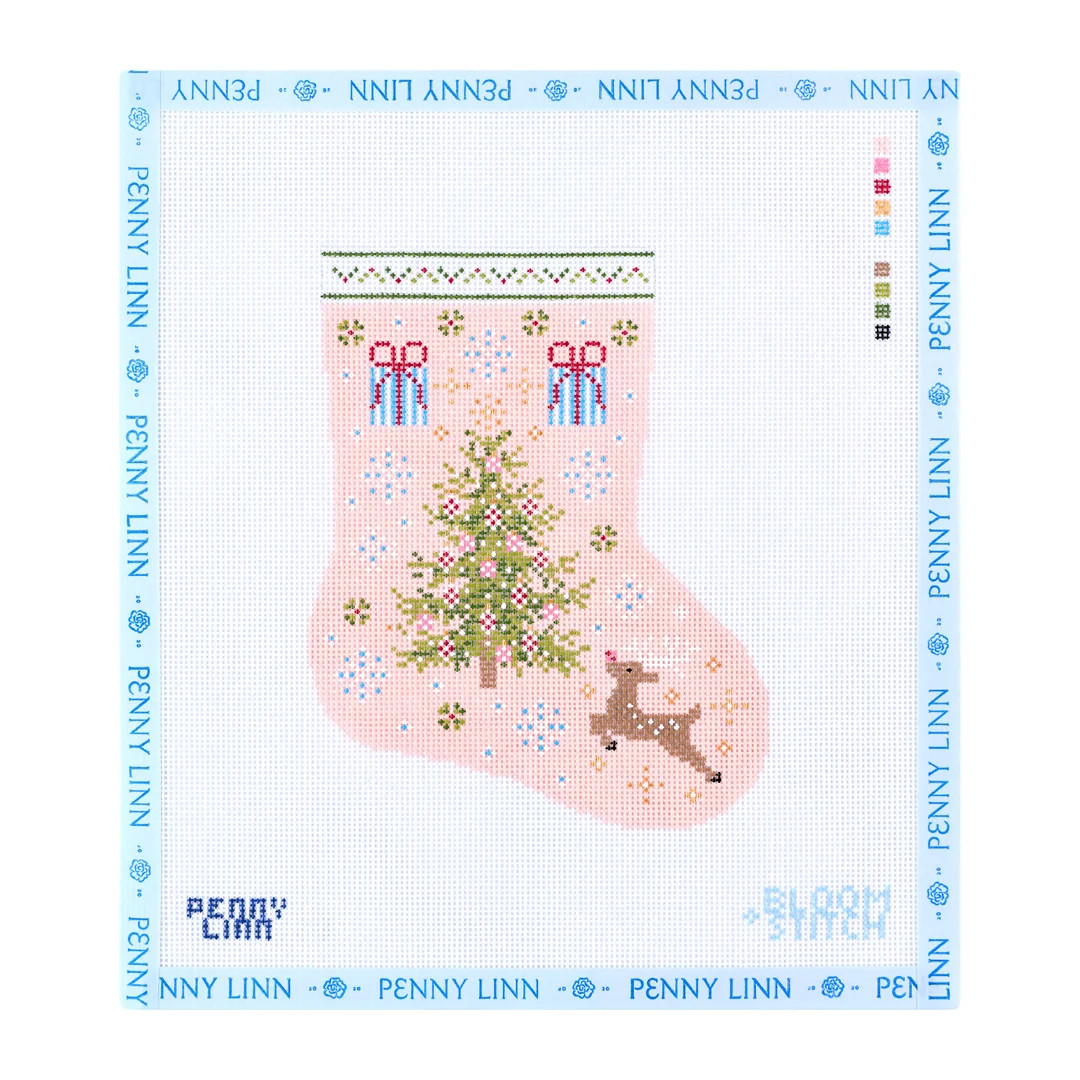 Mini Christmas Tree Stocking | Penny Linn Designs