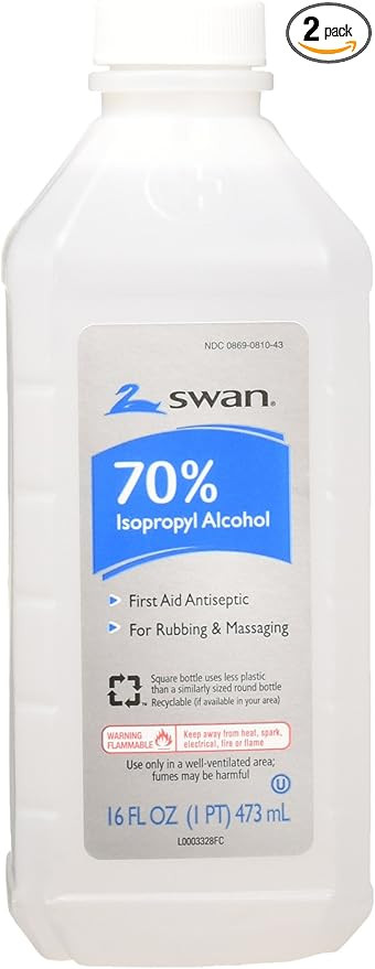 Rubbing Alcohol, 16 Fluid Ounce (Pack of 2) | Amazon (US)