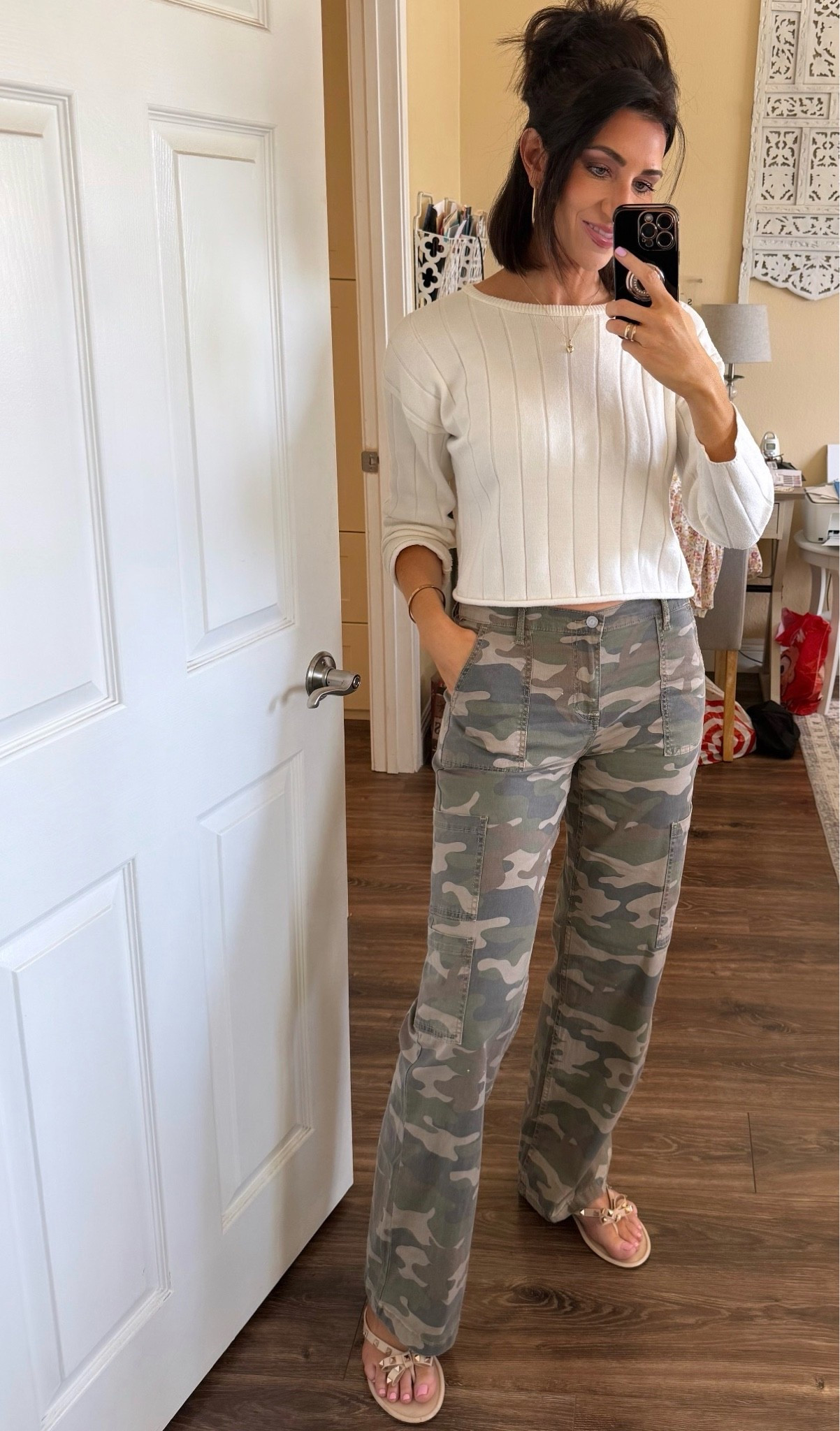 Wearing a 6 long in these.

#LTKootd