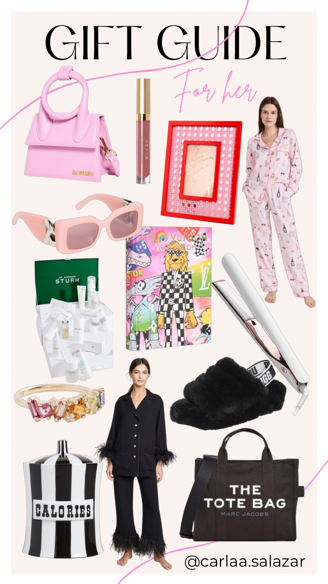 Holiday Gift Guide for Her! Beauty products, gifts for mom, gift for sister, sunglasses, lipstick, pajamas, jewelry, handbag, assouline books.

#LTKhome #LTKHoliday #LTKitbag