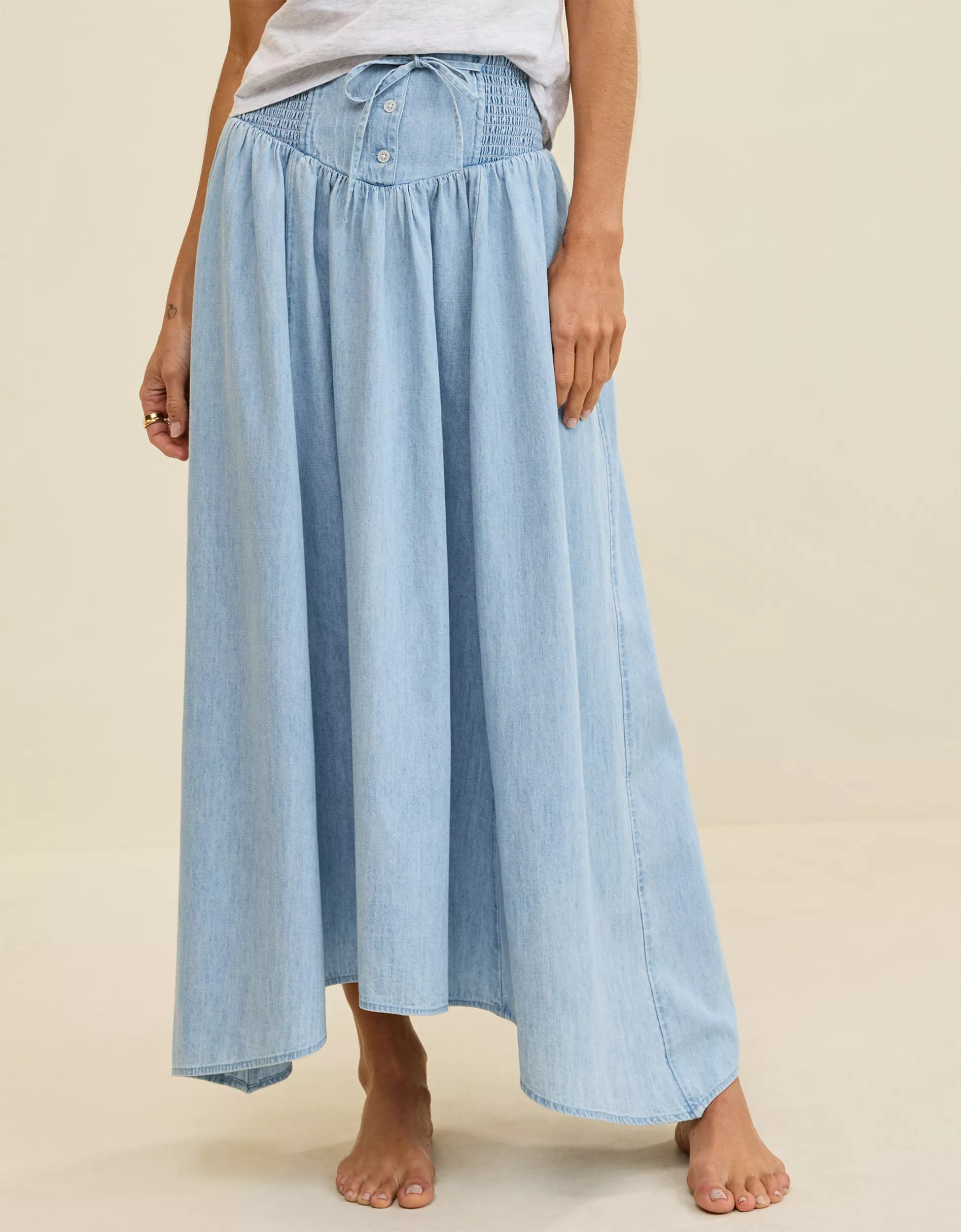 Aerie Corset Maxi Skirt | Aerie