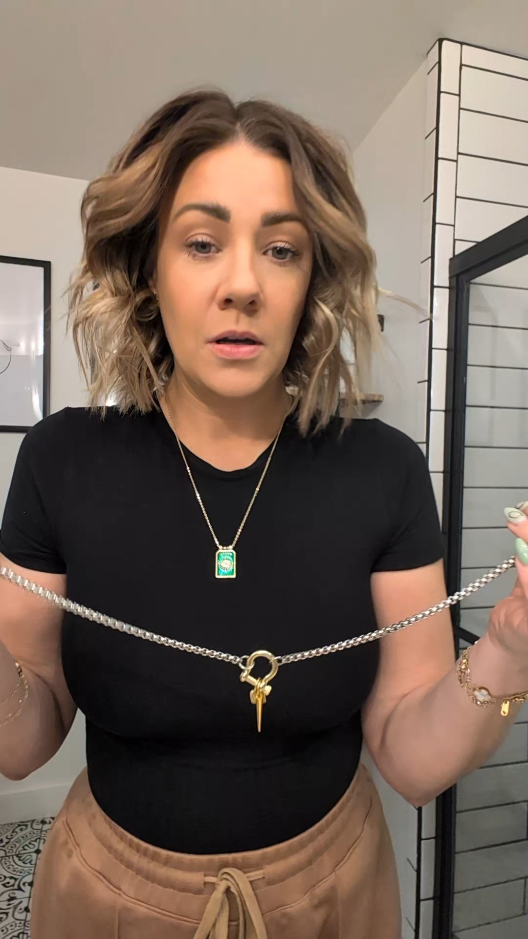 I think I'm officially a maximalist when it comes to jewelry!  

 #LTKgrwm #LTKootd #LTKWorkwear