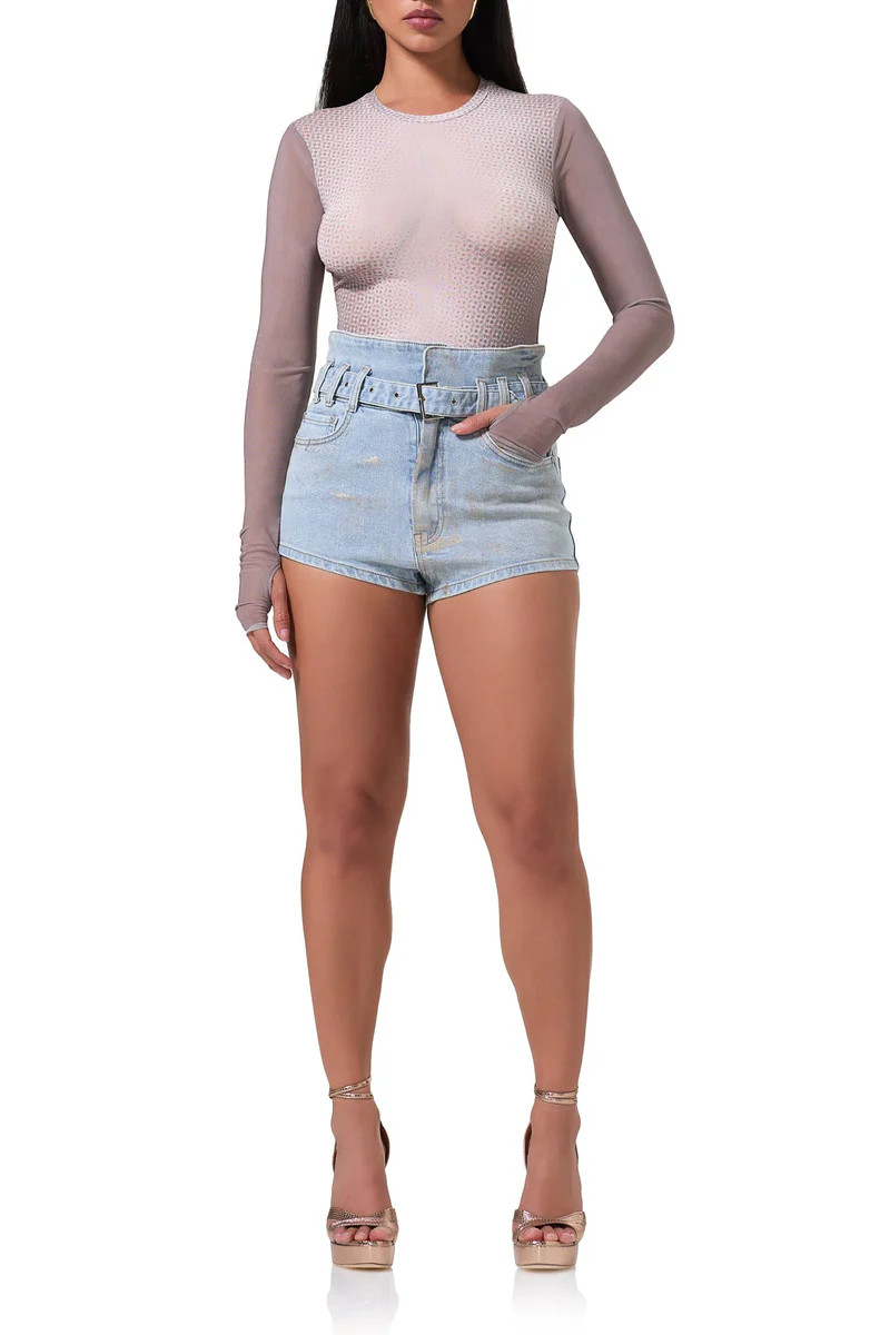 Kaylee Top - Nude Illusion | ShopAFRM