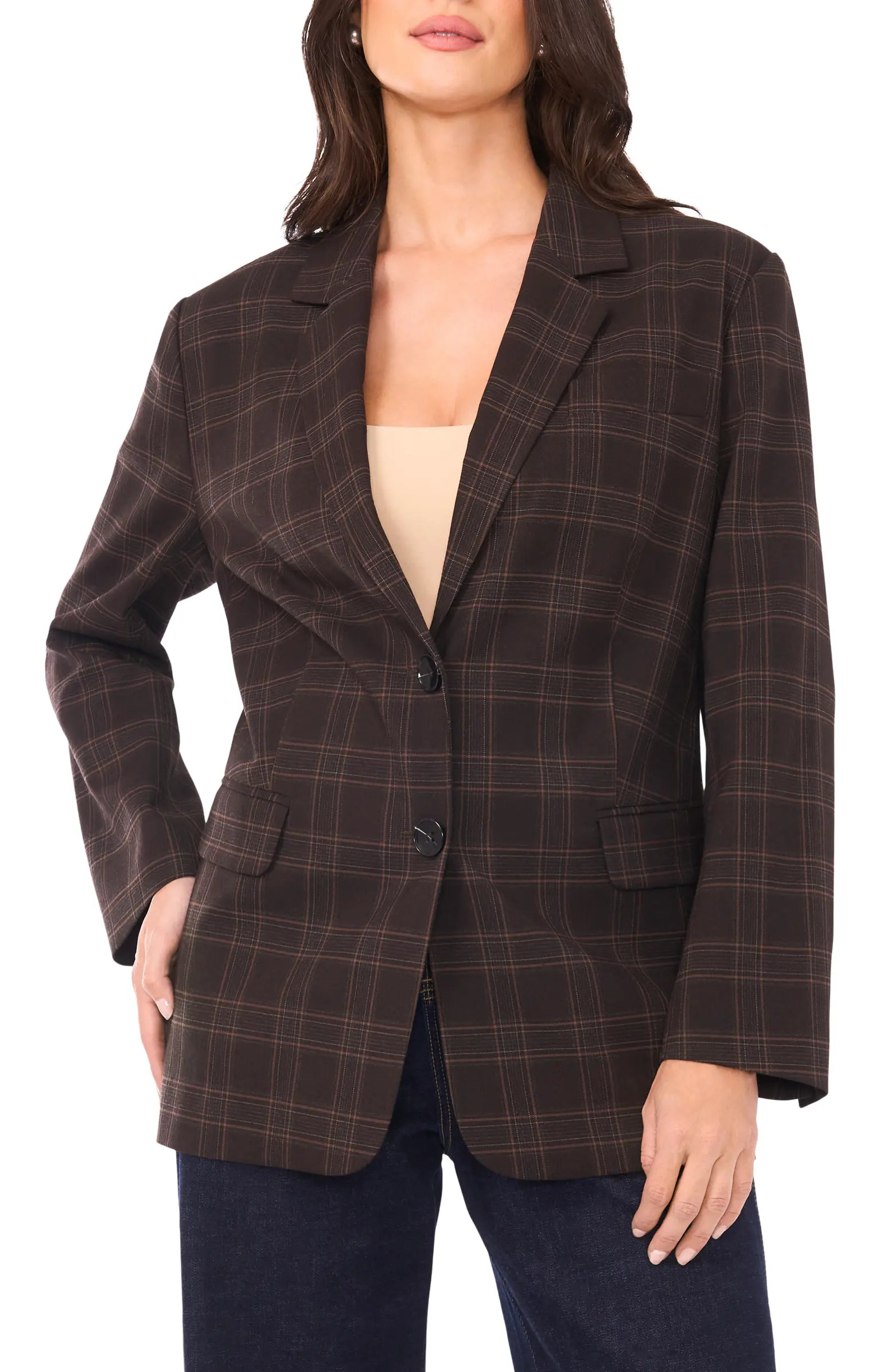 Vince Camuto Windowpane Plaid Blazer | Nordstromrack | Nordstrom Rack