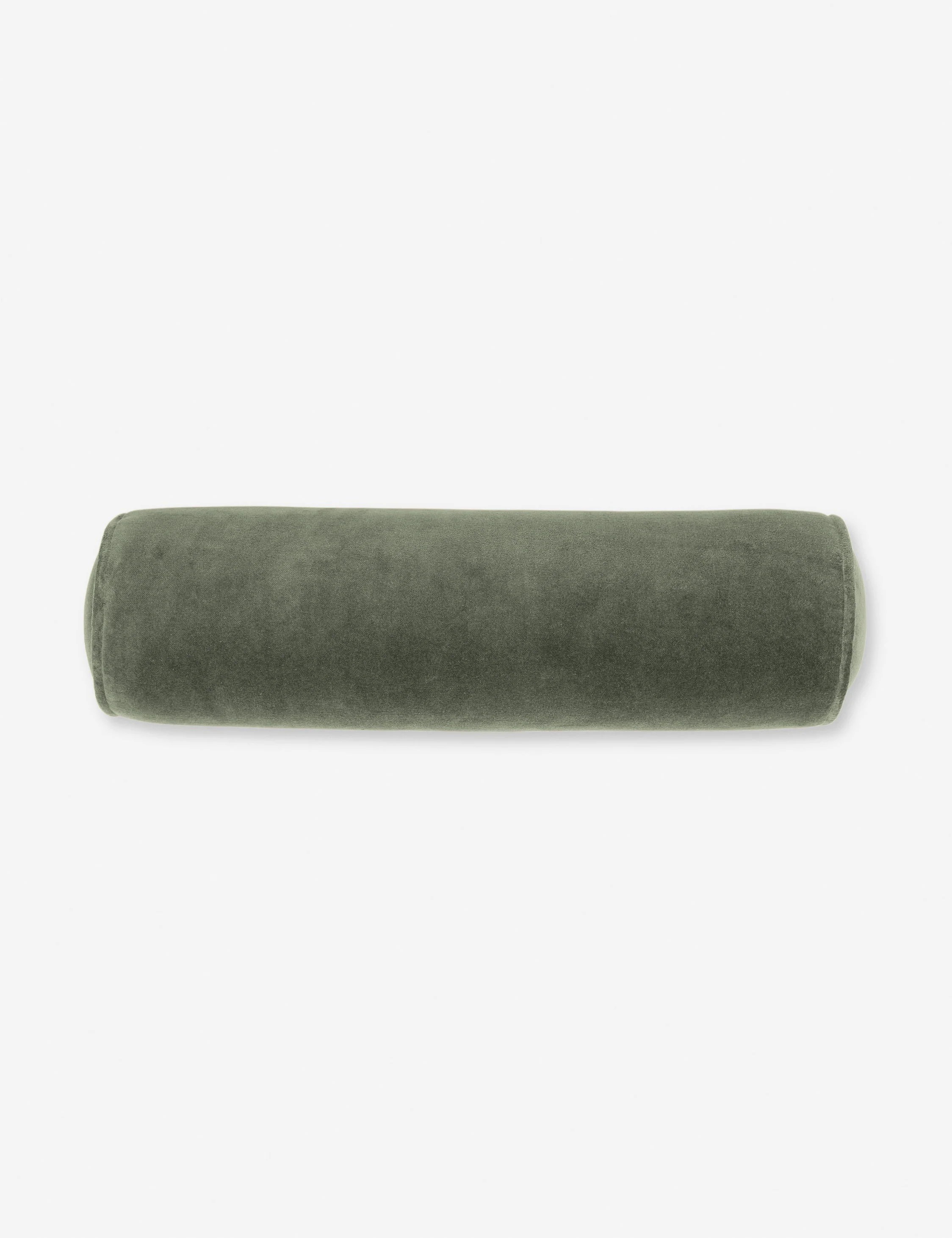 Sabine Velvet Bolster Pillow | Lulu and Georgia 