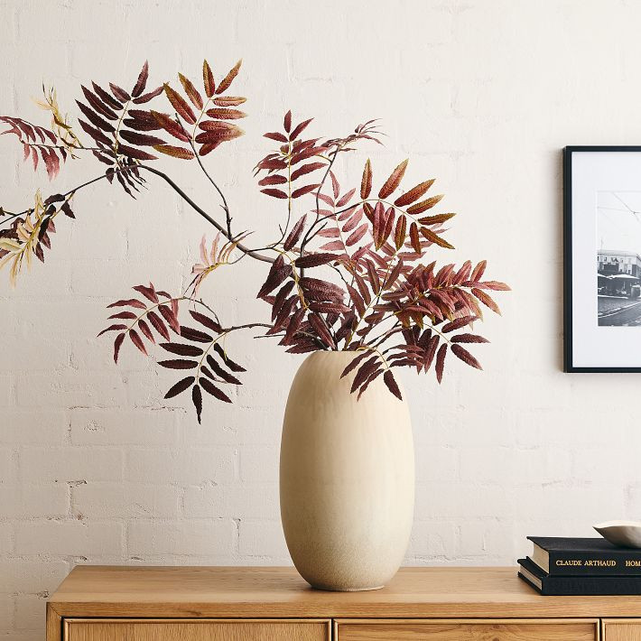 Faux Autumn Leaves Branch | West Elm (US)