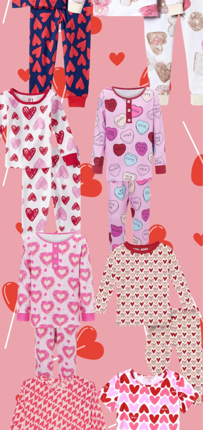 Vday little girlie pjs 💘💝💌💋💖

#LTKkids #LTKSeasonal #LTKbaby