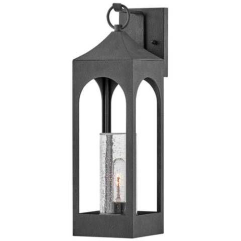 Amina 23 3/4" High Zinc Outdoor Wall Light by Hinkley Lighting - #696D2 | Lamps Plus | Lamps Plus