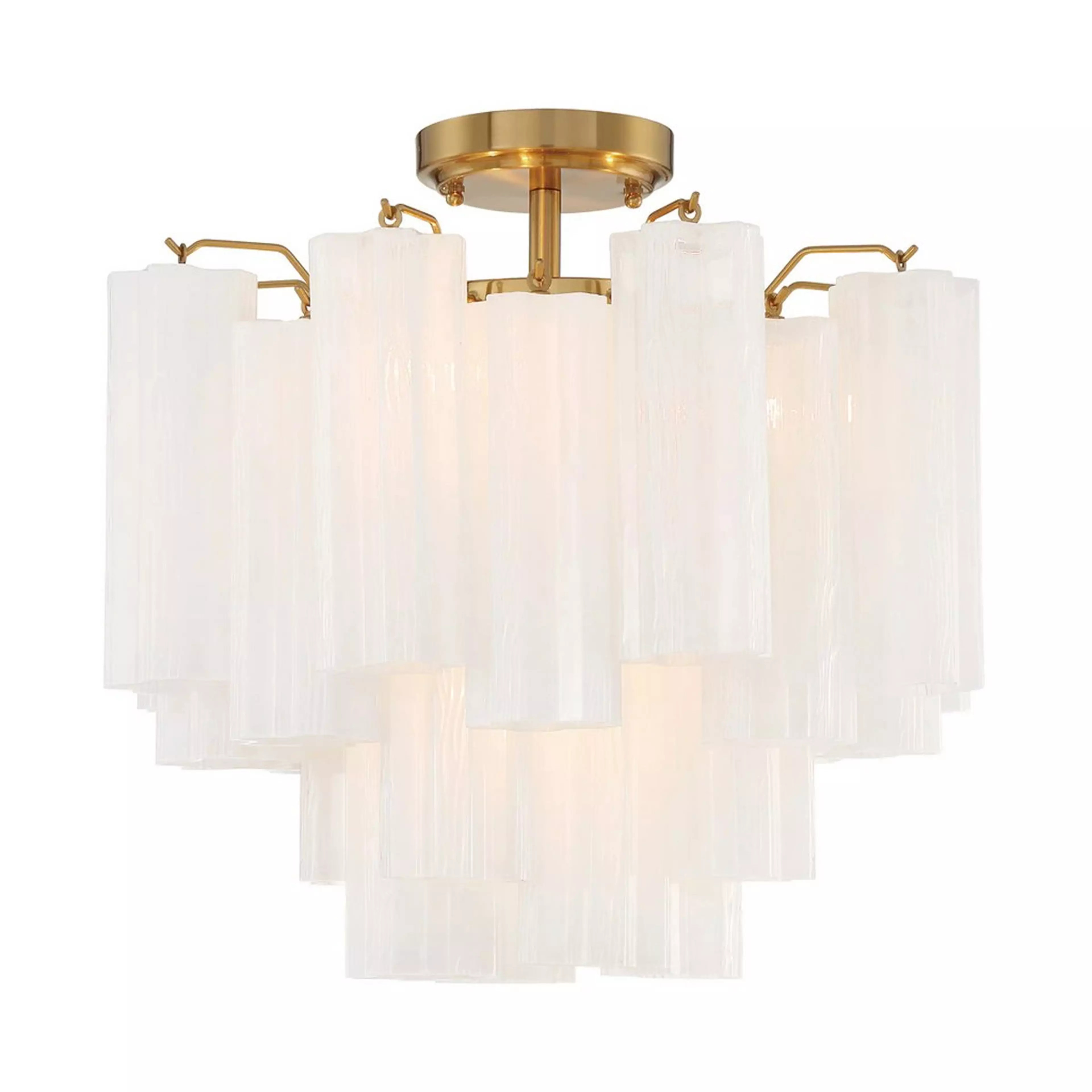 Imondo Semi-Flush Ceiling Light - White | Shades of Light