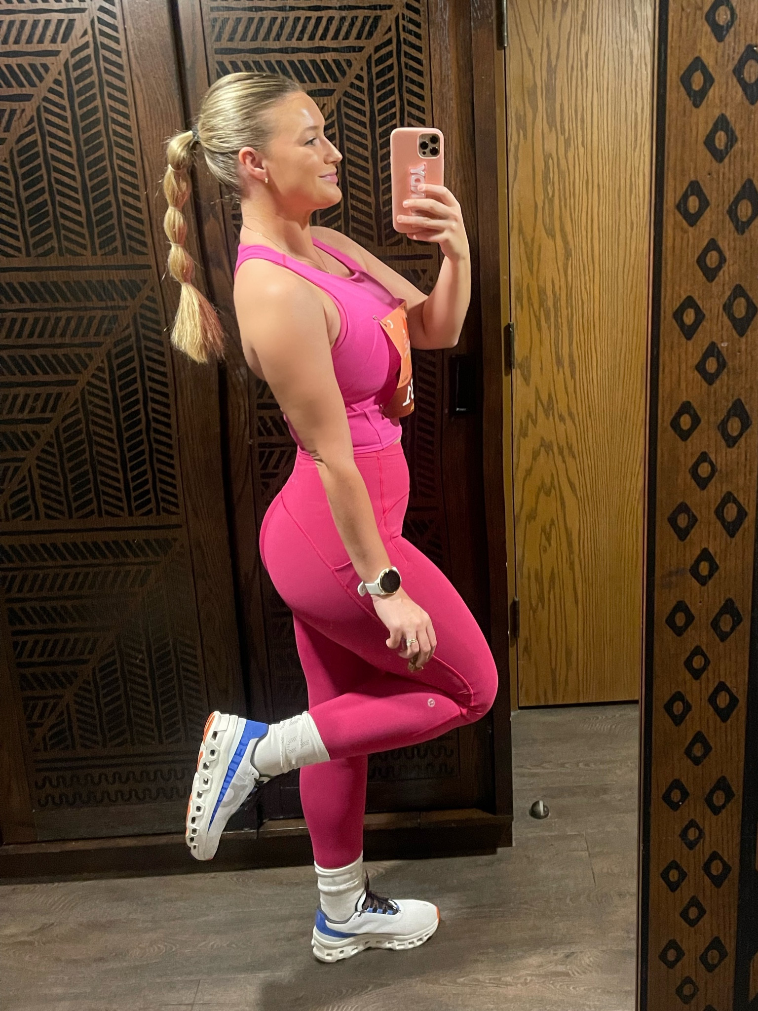 What I wore for the Disney Princess Half Marathon: lululemon sonic pink 

#LTKstyletip #LTKfit