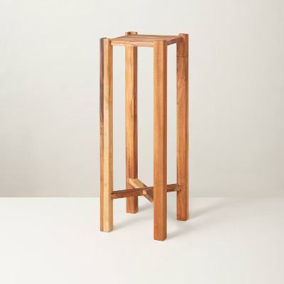 24" Squared Wood Plant Stand - Hearth & Hand™ with Magnolia | Target