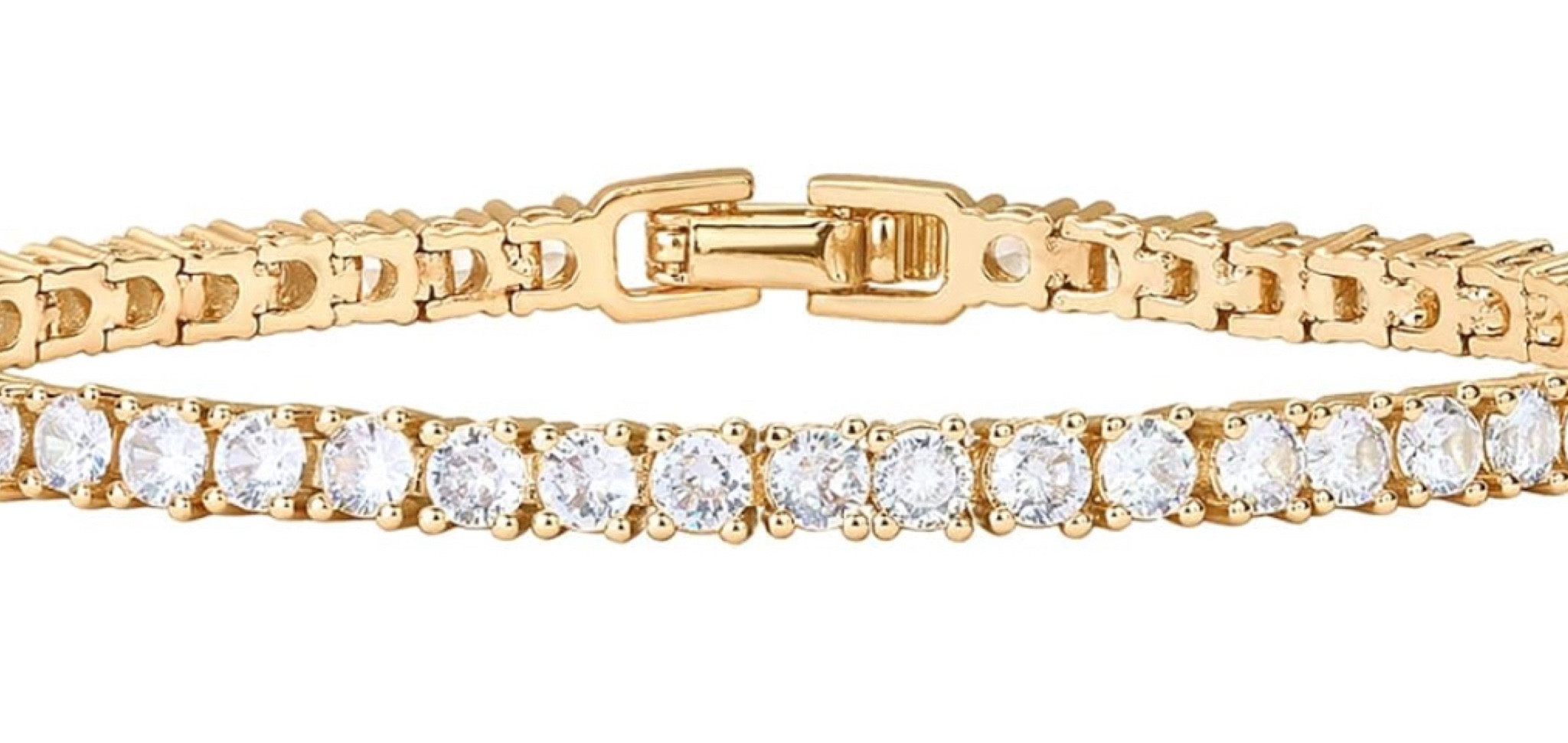 PAVOI 14K Gold Plated 3mm Cubic Zirconia Classic Tennis Bracelet | Gold Bracelets for Women | Size 6.5-7.5 Inch
#1 Best Seller in Women's Tennis Bracelets

#LTKfindsunder50 #LTKstyletip