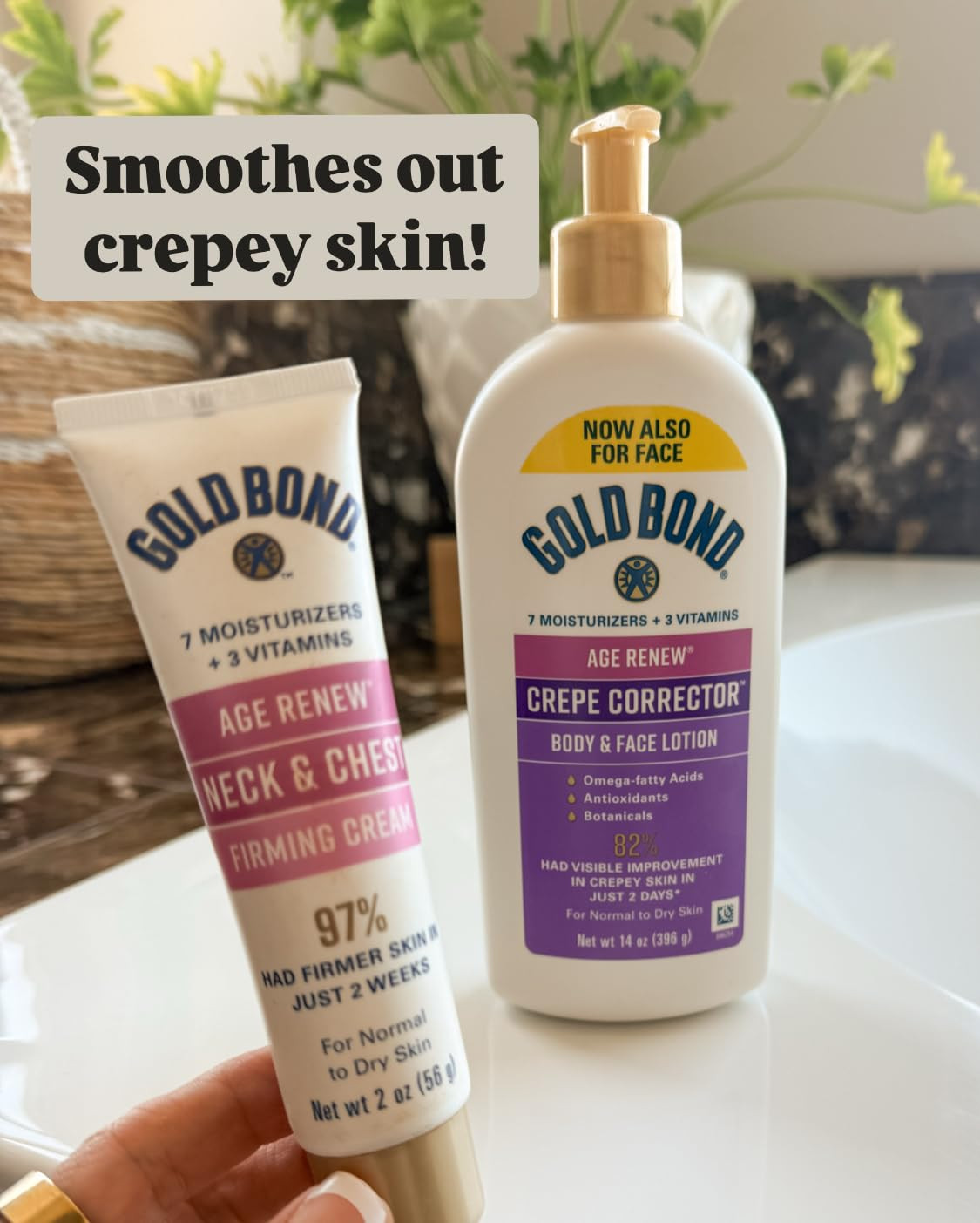 Gold Bond is the best lotion for mature skin I use both of these year round for healthy skin

#LTKBeauty #LTKOver40 #LTKFamily