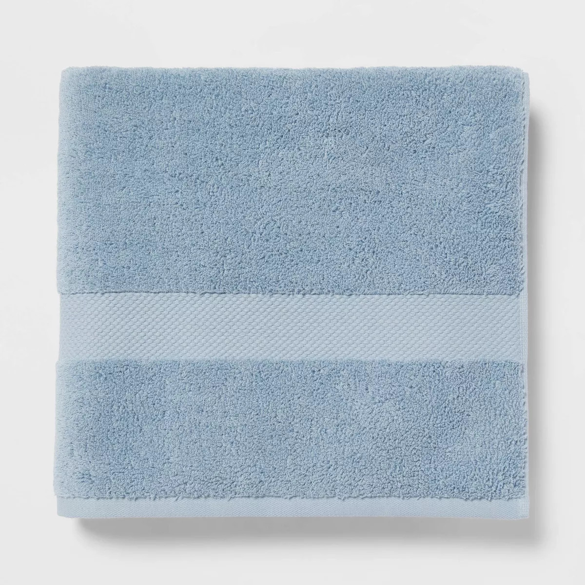 Performance Plus Bath Towel Light Blue - Threshold™: Heavyweight Cotton, Fade-Resistant, OEKO-T... | Target