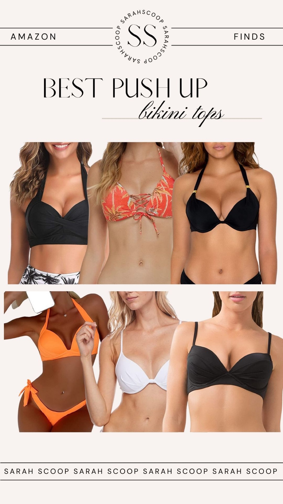 These push up bikini tops are too cute for this summer! I love all the different colors and styles! 🌊

#LTKstyletip #LTKFind #LTKswim