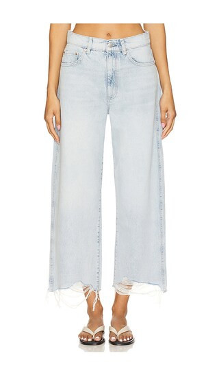 DL1961 Taylor High Rise Relaxed Barrel Jeans in Blue. - size 32 | Revolve Clothing (Global)