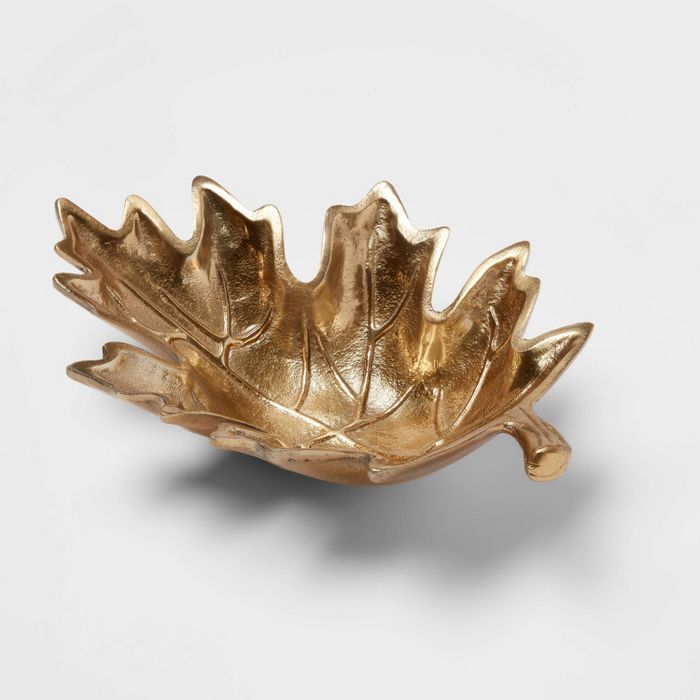 25oz Metal Leaf Serving Dish - Threshold™ | Target