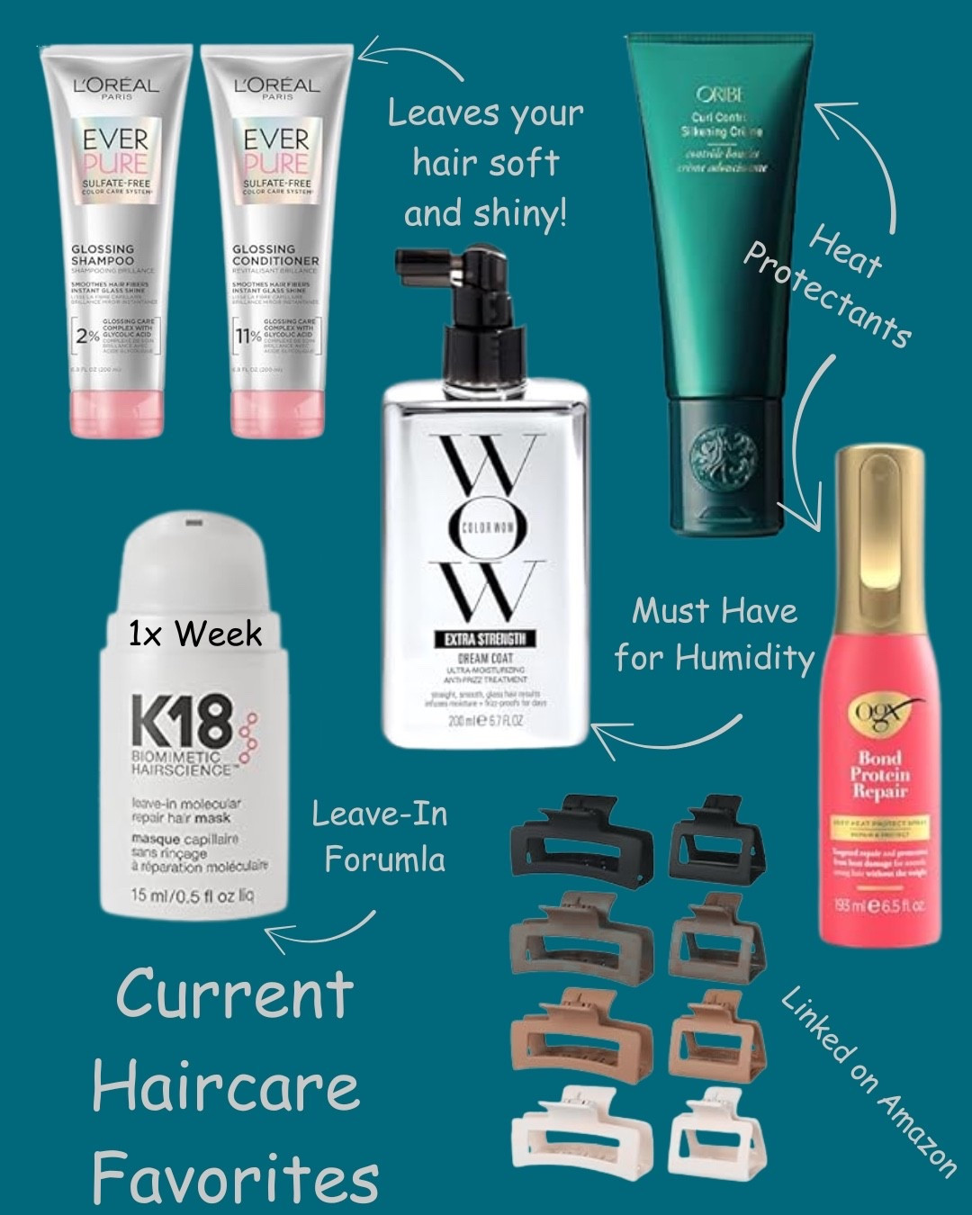 Current haircare routine! It has transformed my hair - so shiny and soft!! 

#LTKBeauty