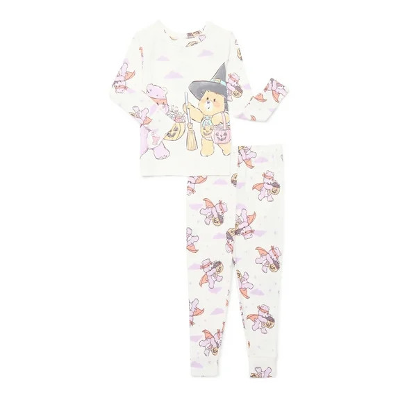 Care Bears Toddlers’ Halloween Glow In The Dark Pajama Set, 2-Piece, Sizes 12M-5T | Walmart (US)