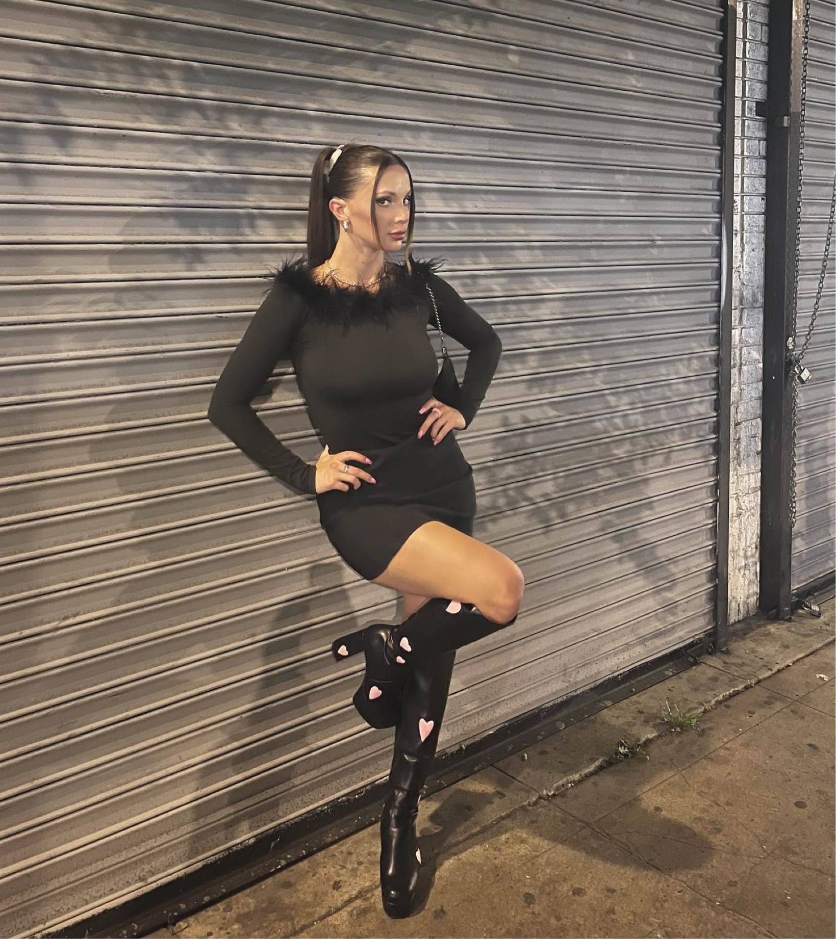 classy black fit🖤 

top is sold out :( tagging some other cute styles 

boots are lamoda from dollskill.com!

#LTKstyletip #LTKU